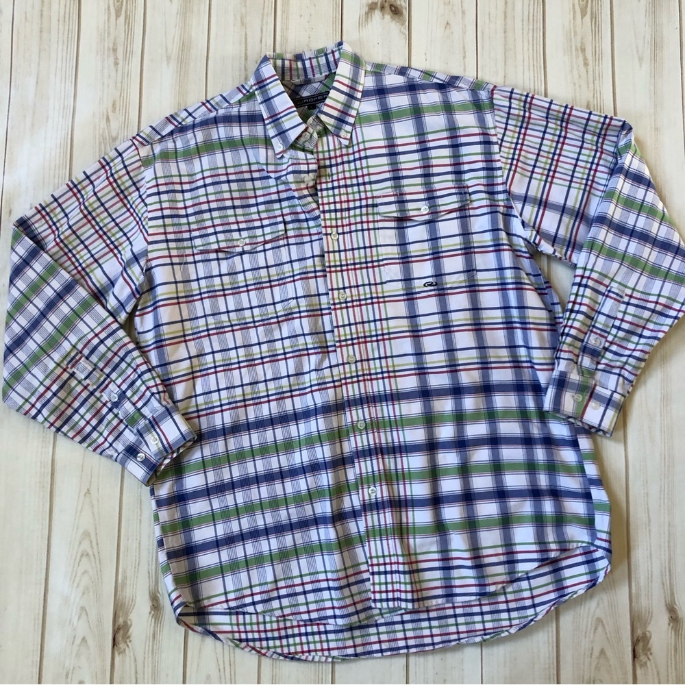 Roper long sleeve cotton button down shirt